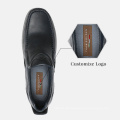 High Quality Square Toe Breathable Upper Flexible PU Leather Casual Shoes Loafers for men